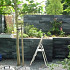 Stapelblok Linia pallisade 15x15x60 Nero