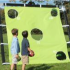 Doelwand in nylon voor schommel -  Lime