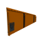 Flexline 400x2160 mm, Weervast (corten) incl. 5 grondnagels en verbindingsset