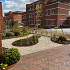 Flexline 150x2200 mm, Weervast (corten) incl. 3 platte grondpennen en verbindingsplaat
