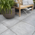 GeoCeramica® topplaat 60x60x1 Concreet Smoke