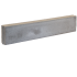 Opsluitband 6x20x100cm grijs