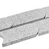 Graskanttegel Graniet 25x10x3 cm