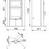 Tuin/Terras Haard Boreal EH 7000 - houtmodel hoek vrijstaand met oven