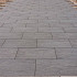 Keramische tegel 80x40x2 cm Due Trentino Nero gerectificeerd
