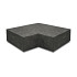 ArtiStone hoekstuk traptreden 90° binnen 40x20 Carbon