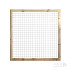 Betonijzer trellis (grenen ombouw) 180x180 cm