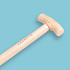 Zwanenhalsspade ATLAS DIAMANT GEPOLIJST blad, met HICKORY T-steel
