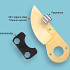 Bovenmes voor TITAN 2 snoeischaar met Titanium coating