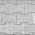 H-profielsteen 8 cm grijs