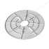 Tegeldrager Queen Prolunga Extension 4 mm (verhoging tbv Lord)