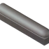 Stootband met voet 18x20x100 1 x rond grijs
