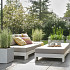 Elho vivo next vierkant 40 living concrete (lxbxh) 39x40x38 cm + wielen