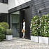 Elho vivo next vierkant 40 white (lxbxh) 39x40x38 cm + wielen