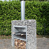 Rockwall haard | Standaard | Inclusief houtopslag