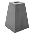 Poer (15x15)x(25x25)x35 cm + schroefhuls M16 (midden)