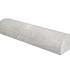 Parkeer of stootbanden 1x rond grijs 20x17x95