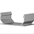 Sleufgoot aluminium Sidedrain/75 verbindingsstuk