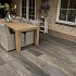 Keramische tegel 120x30x2 cm Due Rustic Wood Oak Grey gerectificeerd