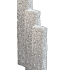 Palissade Graniet classic 75x12x8 cm