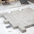 Infra Betonklinker 21x10,5x8 Grijs (mach.kleinpakk.elleboog)
