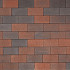 Infra Betonklinker 21x10.5x8 cm Rood-zwart 21x10,5x8 (komo-keur)