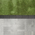 Graskantsteen Antraciet 22x12x4,5