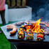 Barbecue 100 Black-Met rooster-Met deksel-Met verrijdbaar onderstel