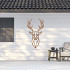 Cortenstaal wanddecoratie Deer 1.0-Large