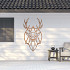 Cortenstaal wanddecoratie Deer 2.0-Small