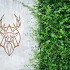 Cortenstaal wanddecoratie Deer 2.0-Small