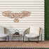 Cortenstaal wanddecoratie Eagle-Large