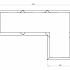 Cortenstaal plantenbak Hoekopstelling 120x80x40cm hoogte=40cm opties=bodemplaat