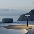 Keramische staptegel TD Decor rond Ø122x2 cm Wave - model B