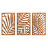 Cortenstaal wanddecoratie Ferns 3-parts-Small