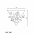 Cortenstaal wanddecoratie Flower 1.0-Small