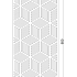Cortenstaal wanddecoratie Geometric Pattern 1.0-Small