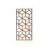 Cortenstaal wanddecoratie Geometric Pattern 2.0-Small