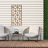 Cortenstaal wanddecoratie Geometric Pattern 2.0-Large