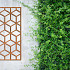 Cortenstaal wanddecoratie Geometric Pattern 2.0-Small