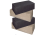 Mega-stapelblok 20x30x60 zwart