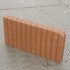 Palissade band rond 6x25x50 bruin