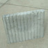 Palissade band rond 6x40x50 grijs