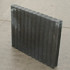 Palissade band rond 6x40x50 zwart