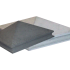 Paalmuts met sierrand 80x80x5/17 zwart gecoat