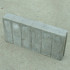 Palissade band vierkant 8x25x50 grijs