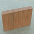 Palissade band vierkant 8x35x50 bruin