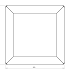Cortenstaal plantenbak Vierkant 30x30 hoogte=60cm opties=bodemplaat