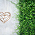 Cortenstaal wanddecoratie Heart-Small