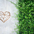 Cortenstaal wanddecoratie Heart-Large